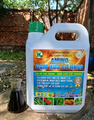 AMINO ĐẠM HỮU CƠ XANH DÀY LÁ KÍCH RỄ CỰC MẠNH PHÂN BÓN CÓ HUMIC CAN 5 LÍT