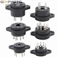 EIZZ Bakelite Electron Tube Socket 4pin 7Pin 8 Pin Octal 9-Pin For 2A3 300B 6J1 6Z4 KT88 EL34 ECC81 