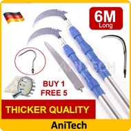 7/9 Meter Telescopic Fruit Picker High Pruning Branch Shear Saw Tree Cutter Fruit picking bag Sickle