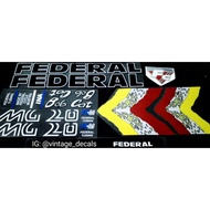 Federal BOB CAT bobcat MG20 sticker