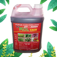Pupuk Cair Bio KCL 5 Liter PLUS ZPT DAN BORON untuk perangsang segala tanaman
