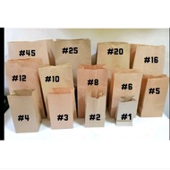 Kraft Paper Bag (Brown Supot)