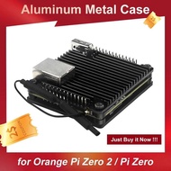 Orange Pi Zero 2 Aluminum Case Orange Pi Zero Black Metal Shell Protective Passive Cooling Enclouse 
