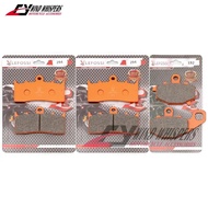 Front Rear Brake Pads For Kawasaki ZRX 400 (ZR 400 E4-E7) 1998 1999 2000 2001