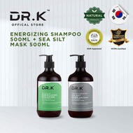 DR.K Energizing Shampoo 500ml + DR.K Sea Silt Mask 500