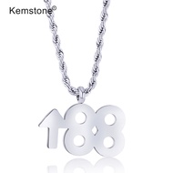 Kemstone 88 Rising บุคลิกภาพสแตนเลสจี้สร้อยคอสำหรับผู้ชาย