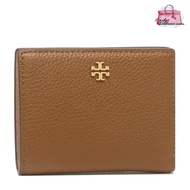 (CHAT BEFORE PURCHASE)NEW TORY BURCH BLAKE BIFOLD COLOR BLOCK MINI WALLET 84691 / F84691 BROWN CORTADO PINK MOON