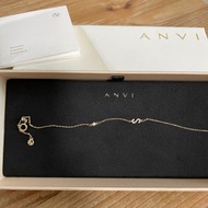 ANVI訂製14K金鑽石手鍊