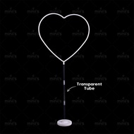 MINIIS Balloon Stand Kit 1.7M Circle Round Star Love Heart Hoop Balloon Ballon Belon Stand Holder Fo