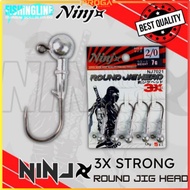 [PROGA] NINJ (NJ7021) 3X STRONG ROUND JIG HEAD