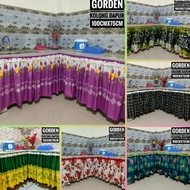 {RWF.21De22P} Beautiful Kitchen Under-Door Curtains
