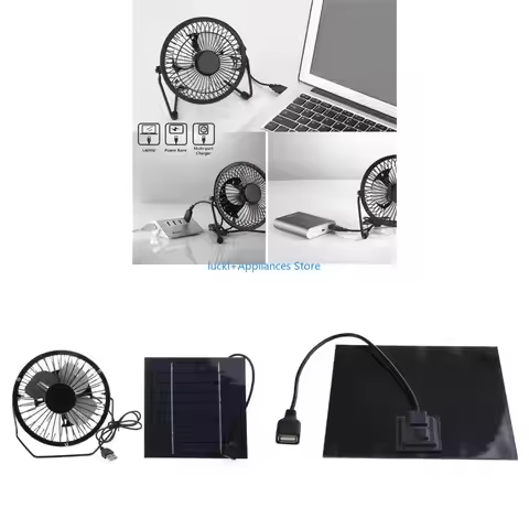 193F Solar Fan for Greenhouse 5W Solar Powered Fan for Chicken Waterproof