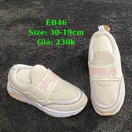 [2hand Shoes] Fila Children'S Shoes - Size: 30-19cm - Genuine Old Shoes - Truong Dung Store