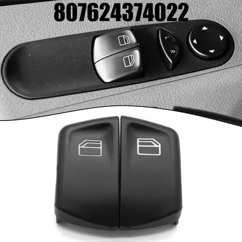 2pcs Car Window Switch Button Cover Electric Power Galss Console Cap For Mercedes Vito W639 Sprinter