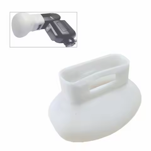 AK-R20 Soft Silicone Speedlite Flash Cap Diffuser Bounce Dome for Canon Nikon Sony Olympus Fujifilm