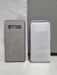 (可交換)  Samsung s10+ s10 plus 手機殼 灰色 透明 連mon貼