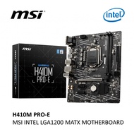 MSI H410M PRO-E INTEL MATX MOTHERBOARD LGA1200