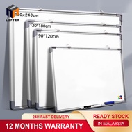 Whiteboard Magnetic Board Size 3x4 4x6 4x8 (Whiteboard+Free Gift)  Suitable for Office/Classroom/Hom