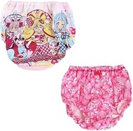 Bandai Kimi to Idol Pretty Cure ♪ Premium Panties, Set of 2, B Pattern (39.4 inches (100 cm), 43.3 i