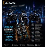 MINYAK GEAR dashoil gear oil scooter 80w90 100ML 120ML 150ML SCOOTER GEARBOX OIL