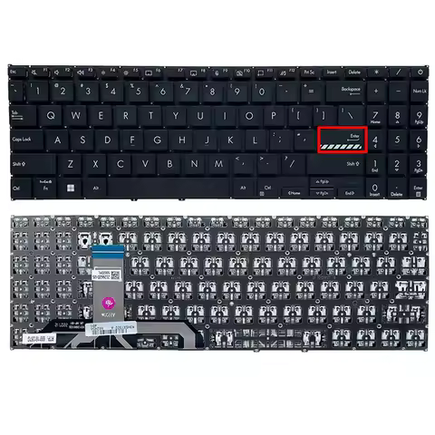 US Keyboard For ASUS Vivobook 15 X1502 X1502Z X1502ZA X1502VA M1502 M1502Z B1502 B1502CBA Pro16 16X