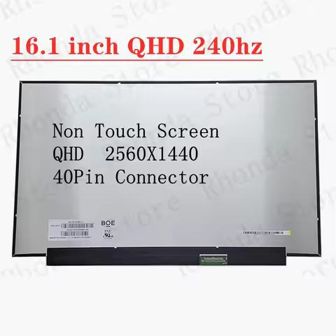 16.1 inch QHD 240Hz Matrix LCD Screen for HP OMEN 16-wf0032TX 16-wf0003TX 16-WF Laptop LCD screen