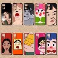 Case For Xiaomi Redmi Note 11E 11 12 Pro Plus Fun emoji pack logo Phone case protective case