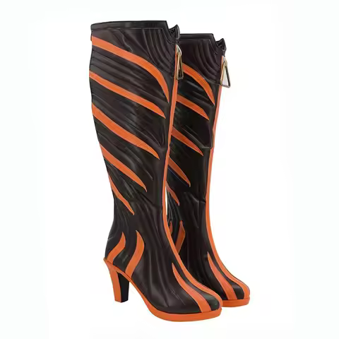 2025 enen Apex legends Loba Andrade Cosplay Boots Customized High Heel Leather Shoes halloween role