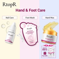 RtopR Hand & Foot Care Set: Hand Mask+Nail Treatment+Foot Mask