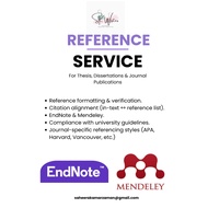 REFERENCE FORMATTING & CITATION SERVICE