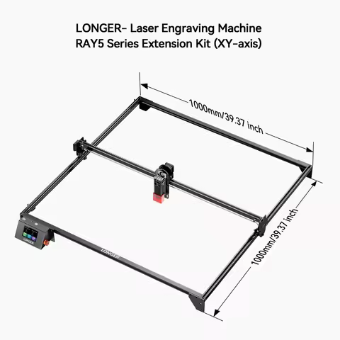 LONGER RAY5 Laser Engraver X Y Axis Extension Kit Extension Kit for Longer RAY5 5W 10W 20W Laser Eng