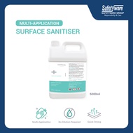 Safetyware Multi Surface Sanitizer 5 Liter | Fast Kill 99.9% Germs I Disinfection & Antibacterial I 