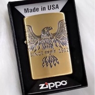 Zippo Eagle Emblem Brass Lighter