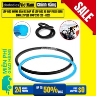 Solid Tubeless Bicycle Tire (Case) Lightweight Bouncing Choose Color Fixed Gear Single Speed Sports 