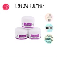 EZFLOW POLYMER CELAR POWDER/ACRYLIC NAIL EXTENSION BUILDER POWDER