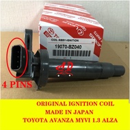 Original TOYOTA AVANZA F601 1.3 2007/F602 1.5 2007/F651 F652/RUSH F700 1.5/Passo/IGNITION PLUG COIL 