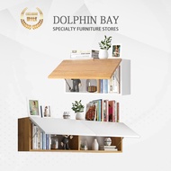 DOLPHIN BAY Floating wall mounted bookcase shelf Wall cabinet Ceiling cabinet Storage cabinet