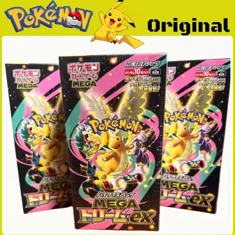 Pokemon Cards Original Trading PTCG Cartoon Japanese M2a Booster Pack Original Box MEGA Gengar Ex Ma