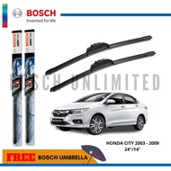 Bosch AEROTWIN Wiper Blade Set for Honda CITY 2003-2009 (24 /14 )