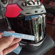 SR-PROJECT Visor Sticker