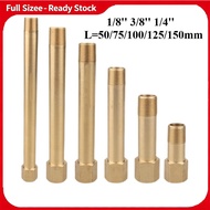Brass Connector 1/8 "1/4" 3/8 "BSP Male to Female Replacement Coupler Direct In Connector Adapter 50