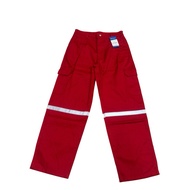 Work Houston Pants ,1"  Reflector - Fire Resistance (FR) With Silver Reflector ISO11612