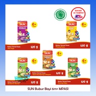 SUN Bubur Sereal Susu Bayi 6 Bulan + Bubur Instant MPASI 120 gr Makanan Anak Bayi