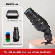 SUBEN | TT350/V350 Camera Flash Adapter with Magnetic Accessories Color Filters Softbox Softlight Ba