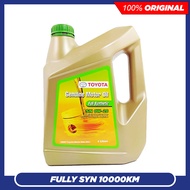 (100% Original) Toyota 0W20 SN Fully Synthetic Engine Oil (4L) Vois Altis Avanza Myvi Axia Bezza Aruz 0W-20