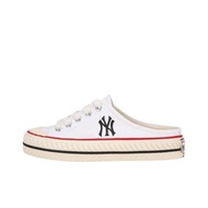 【July hot】 The new Yankees Hyuna same biscuit shoes mens lazy slip-on womens half slippers