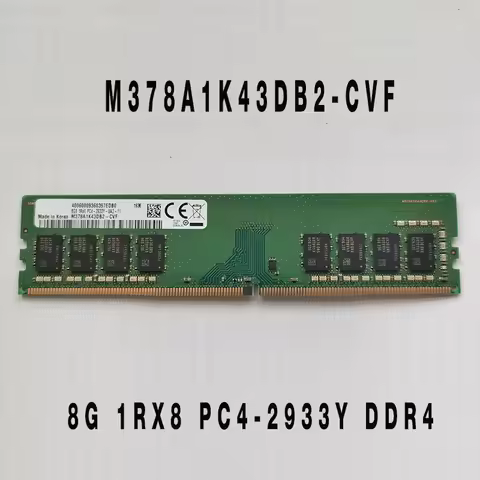 1PCS 8G 1RX8 PC4-2933Y DDR4 For Samsung Desktop Memory M378A1K43DB2-CVF