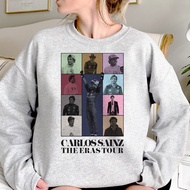 Carlos Sainz hoodies women anime Fleece clothing female streetwear sweatshirts