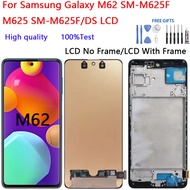 For Samsung Galaxy M62 SM-M625F M625 SM-M625F/DS LCD Display Touch Screen Digitizer Assembly Replace