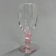全新絕版 Hello Kitty 玻璃酒杯 約18cm 高 Sanrio Co 1993年出品 日本製造